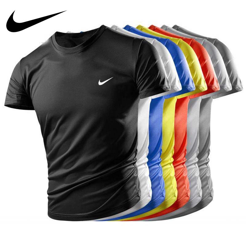 Summer T-shirt Men&#039;s and Women&#039;s Round Neck Quick  Dry Short Sleeve T-shirt Sports T-shirt